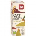 Bautura vegetala de ovaz cu migdale bio vegan, fara zahar 1L Lima