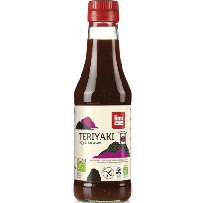 Sos de soia Teriyaki bio vegan, fara gluten 250ml Lima