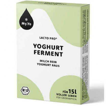 Ferment probiotic pentru iaurt bio Lacto Pro 15g MyYo