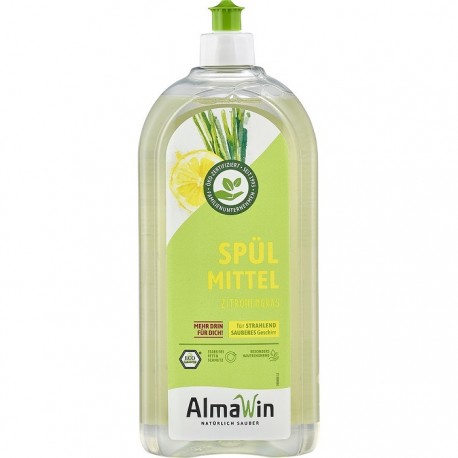 Detergent de vase concentrat cu lemongrass bio 500ml AlmaWin
