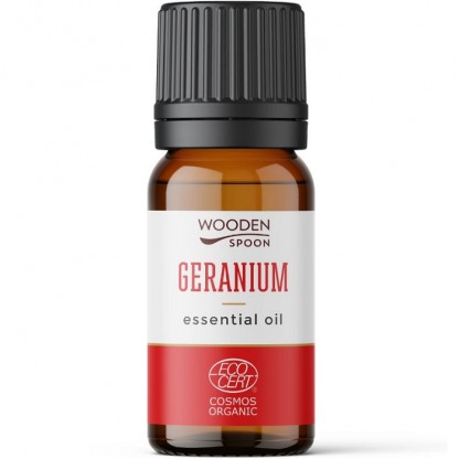 Ulei esential de geranium bio 5ml Wooden Spoon