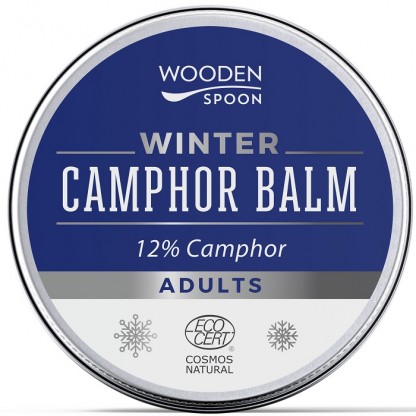 Balsam de iarna cu camfor 12% pentru adulti, bio 60ml Wooden Spoon