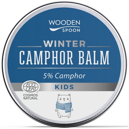 Balsam de iarna cu camfor 5% pentru copii, bio 60ml Wooden Spoon