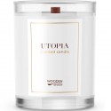 Lumanare naturala cu patchouli Utopia 200g Wooden Spoon