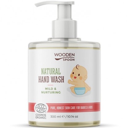 Sapun lichid de maini pentru copii si bebelusi, bio 300ml Wooden Spoon