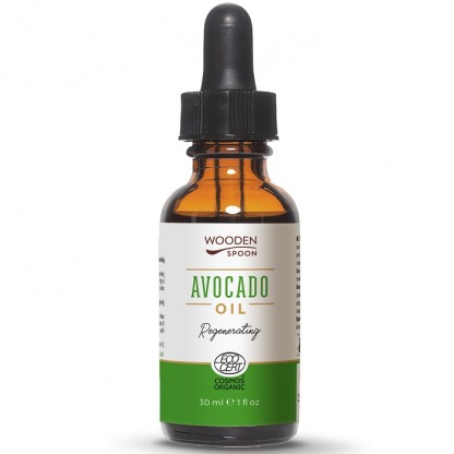Ulei de Avocado bio, presat la rece 30ml Wooden Spoon