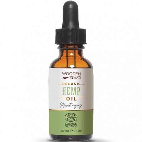 Ulei de canepa bio 30ml Wooden Spoon