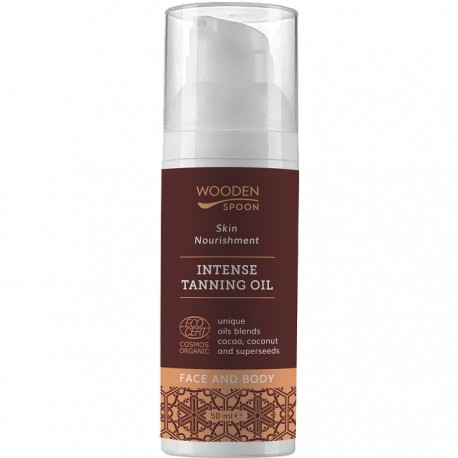 Ulei de plaja pentru bronz bio 50ml Wooden Spoon