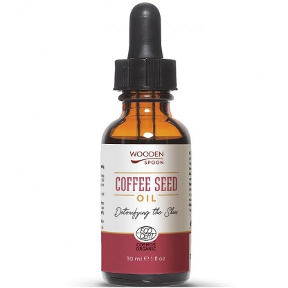 Ulei din seminte de cafea bio, presat la rece 30ml Wooden Spoon