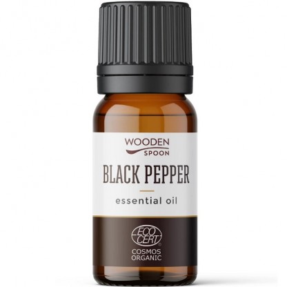 Ulei esential de piper negru bio 5ml Wooden Spoon