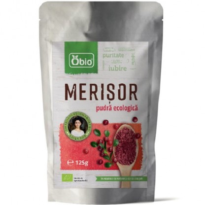 Merisor pudra bio 125g Obio
