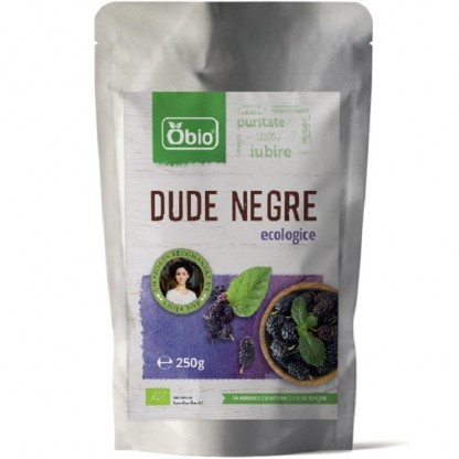 Dude negre deshidratate raw bio 250g Obio