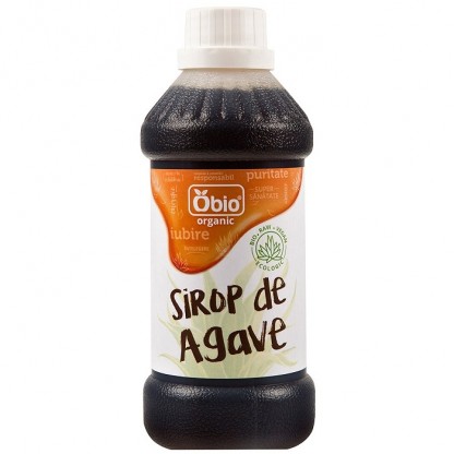 Sirop de agave dark raw bio 500ml Obio