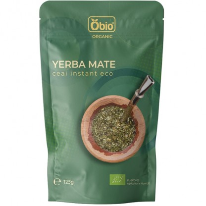Ceai yerba mate instant bio 125g Obio