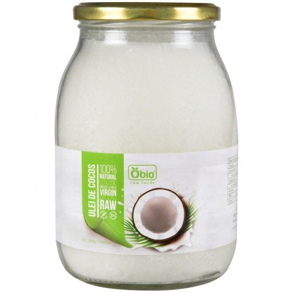 Ulei de cocos Virgin Raw bio 1000ml Obio