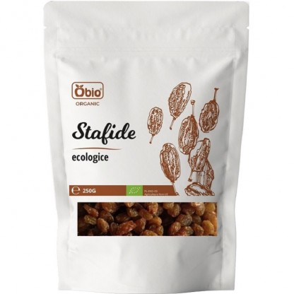 Stafide Sultana Bio, fara sulfiti 250g Obio