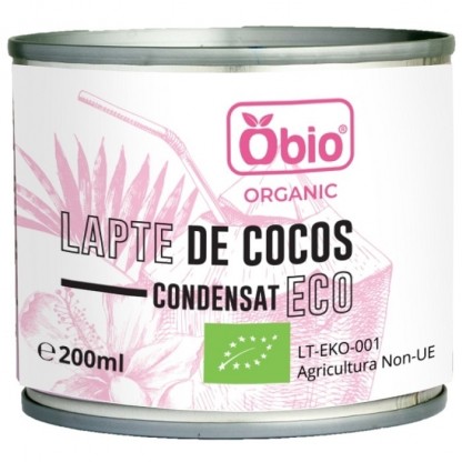 Bautura de cocos condensata bio vegana 200ml Obio