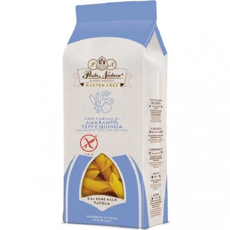 Penne din amarant, teff si quinoa bio, fara gluten 250g Pasta Natura
