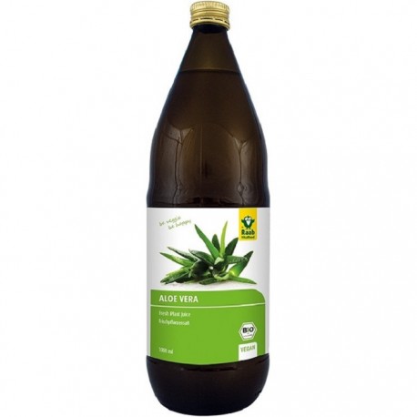 Suc de aloe vera bio 1000ml Raab Vitalfood