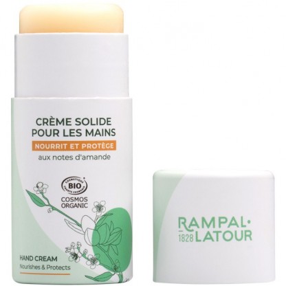 Crema de maini organica solida cu migdale (zero waste) 27g Rampal Latour