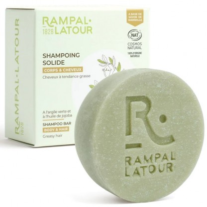 Sampon solid pt par cu tendinte de ingrasare 80g Rampal Latour