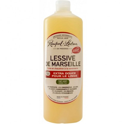 Detergent lichid de Marsilia pentru rufe 1000ml Rampal Latour