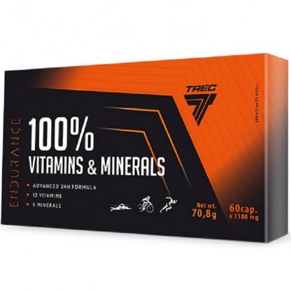 Vitamine si minerale 100% 60 capsule Trec