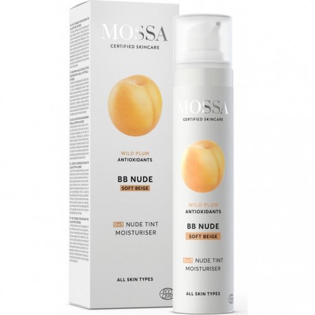 BB cream Nude hidratant soft beige 50ml Mossa Organic