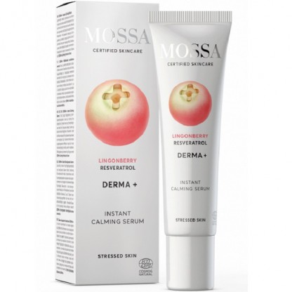 Derma+ Ser calmant cu efect imediat pt ten sensibil, iritat 30ml Mossa
