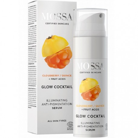 Ser iluminator anti pete pigmentare Glow Cocktail 25ml Mossa Organic