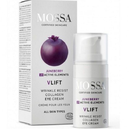 Crema de ochi lifting cu colagen V Lift Wrinkle Resist 15ml Mossa Organic