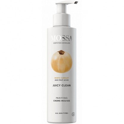 Mousse demachiant cu acizi de fructe AHA Juicy Clean 190ml Mossa