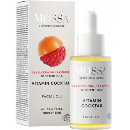 Ulei facial pt toate tipurile de ten Vitamin Cocktail 30ml Mossa Organic
