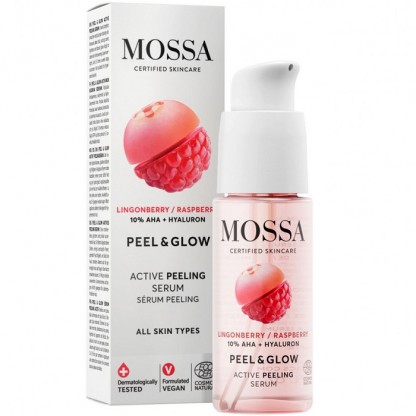 Ser peeling cu acid lactic Peel Glow 30ml Mossa