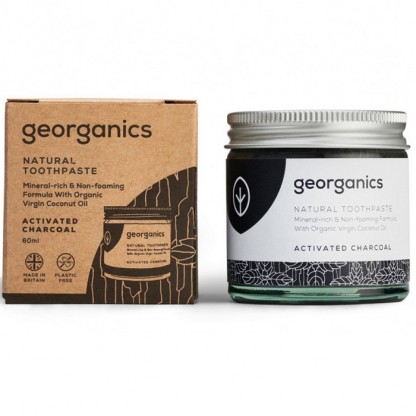 Pasta de dinti minerala Charcoal 60ml Georganics Oral Care