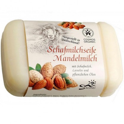 Sapun cremos cu lapte de oaie si lapte de migdale 100g Saling