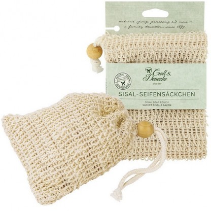 Saculet din sisal pentru sapun Croll & Denecke