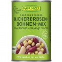 Fasole mixta bio, conserva 400g Rapunzel