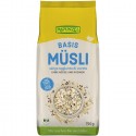 Musli de baza bio cu fulgi cereale integrale si seminte 750g Rapunzel