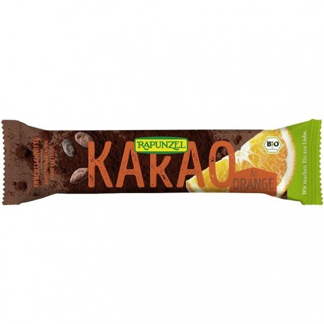 Baton de fructe cu cacao si portocale, bio vegan 40g Rapunzel