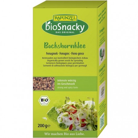 Seminte de schinduf bio pentru germinat 200g Rapunzel BioSnacky