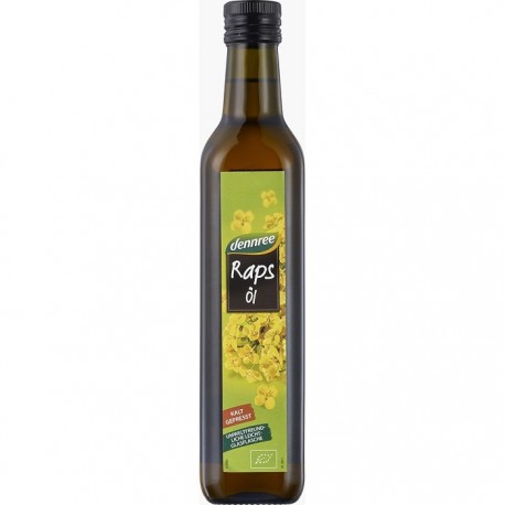 Ulei de rapita bio, presat la rece 500ml Dennree