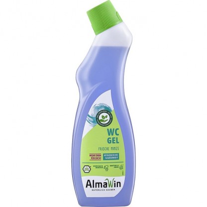 Solutie gel pentru curatat toaleta cu menta bio 750ml AlmaWin