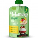 Porridge de orez cu fructe bio, fara zahar 100g Mamuko