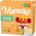 Porridge din 2 cereale ovaz si porumb bio 6+ luni, 200g Mamuko
