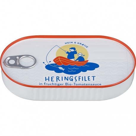 File de hering in sos de rosii eco 200g Hein Graetje