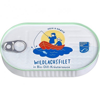 File de somon salbatic in sos eco de marar si ierburi 200g Hein Graetje