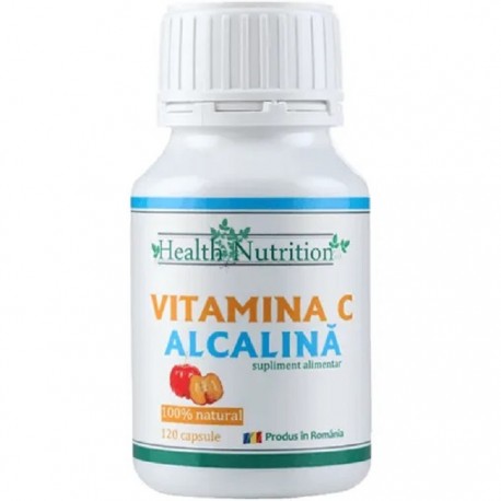 Vitamina C alcalina 120 capsule Health Nutrition