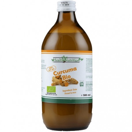 Suc 100% pur Curcuma bio 500ml Health Nutrition