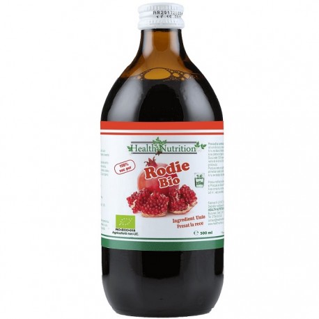Suc de Rodie bio pur, fara zahar 500ml Health Nutrition